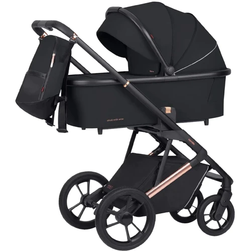 Коляска универсальная Carrello Sigma 2 в 1 Obsidian Black (CRL-6509 Obsidian Black NF): Количество блоков 2