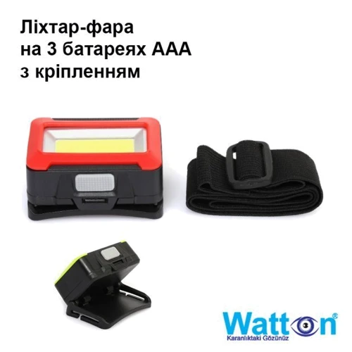 Фонарь туристический Watton WT-071: Дальность подсветки, м 100