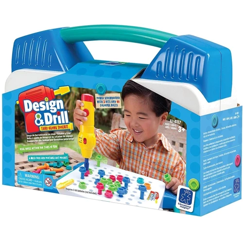 Навчальний ігровий набір Educational Insights - закручувати і вчися Валіза для інструментів (EI-4117)