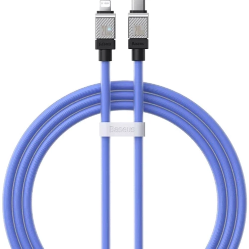 Кабель Baseus Cable USB-C to Lightning CoolPlay Series 20W 2m Blue (CAKW000103)