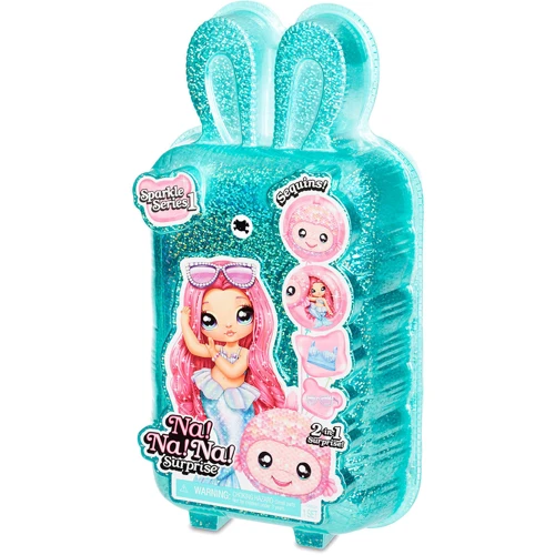 Игровой набор с куклой Na! Na! Na! Surprise серии Sparkle S3 W1 – Беки Бакенир (с аксессуарами) (573791): Особенности 2 в 1