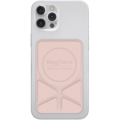 Аксессуар для iPhone Switcheasy MagStand Leather Stand Pink Sand (GS-103-158-221-140) for iPhone 12/13 Series фото 8