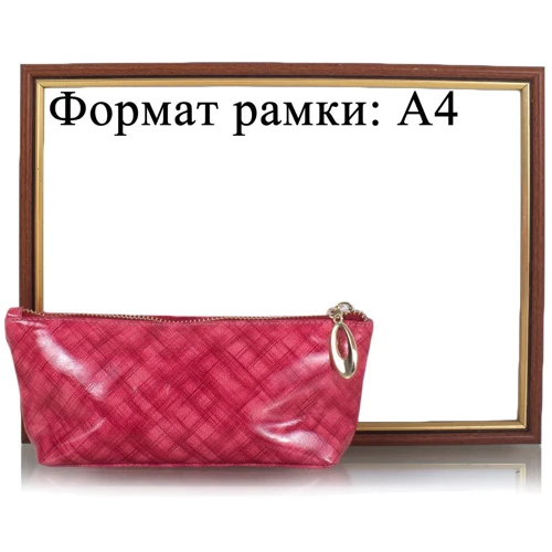 Женская косметичка Valenta розовая (VBK21574k): Фактура Гладкая, Глянцевая