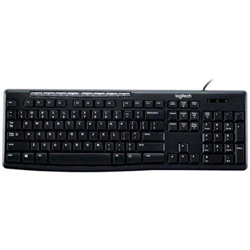 Клавиатура Logitech K200 Media Keyboard RU (920-008814)
