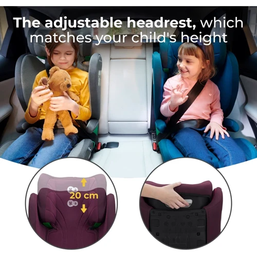 Автокресло Kinderkraft Junior Fix 2 i-Size Graphite Black (KCJUFI20BLK0000) (00-00305198: Крепление Isofix есть
