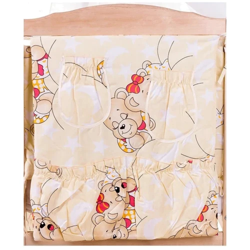 Комплект постельного белья Qvatro Gold RG-08 мишки спят (60952)