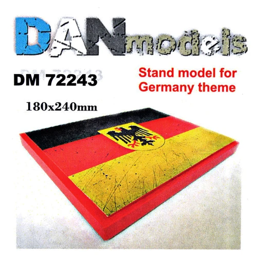 Підставка для моделей DAN models Тема: Німеччина (180x240 мм)