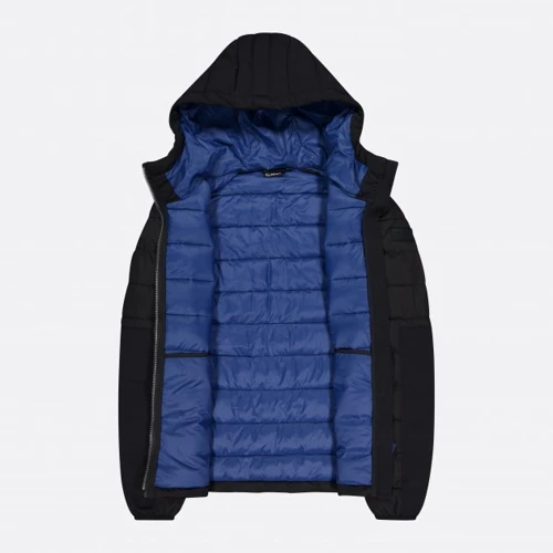 Куртка CMP Man Jacket Fix Hood Nero 31K2737-U901 50 черная демисезонная с капюшоном: Тип застежки На молнии