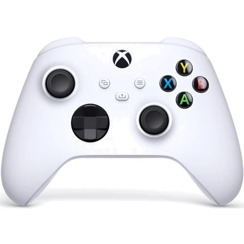 Аксессуар для приставок Microsoft Xbox Series X | S Wireless Controller with Bluetooth Robot White (QAS-00002)