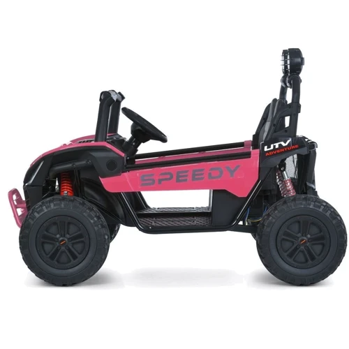 Дитячий електромобіль Bambi Баггі рожевий (M 6205EBLR-8(24V))