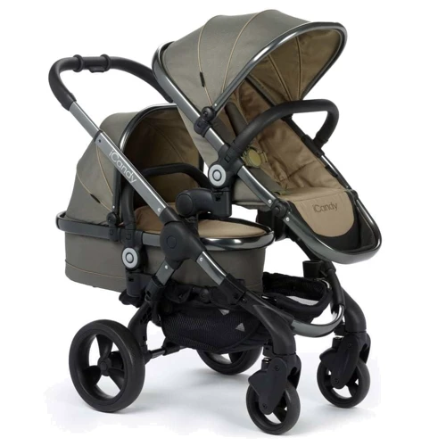 Универсальная коляска для двойни iCandy Peach Blossom Twin Olive, зеленый (IC1413): Количество блоков 1