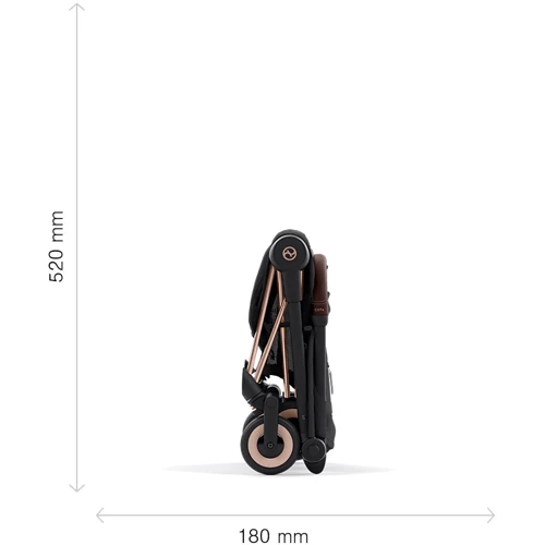 Прогулочная коляска Cybex Coya Matt Black Sepia Black (522004315): Пол ребенка Для мальчиков, Для девочек