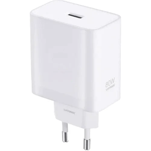 Зарядное устройство OnePlus USB Wall Charger SuperVOOC 80W White NO BOX