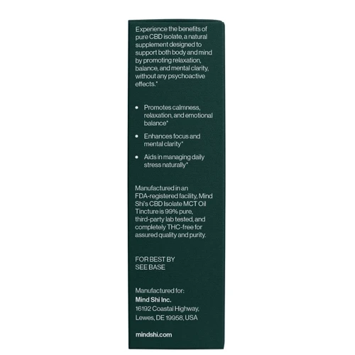 Масло Mind Shi CBD Oil Isolate 1000 mg Strawberry - 10 ml