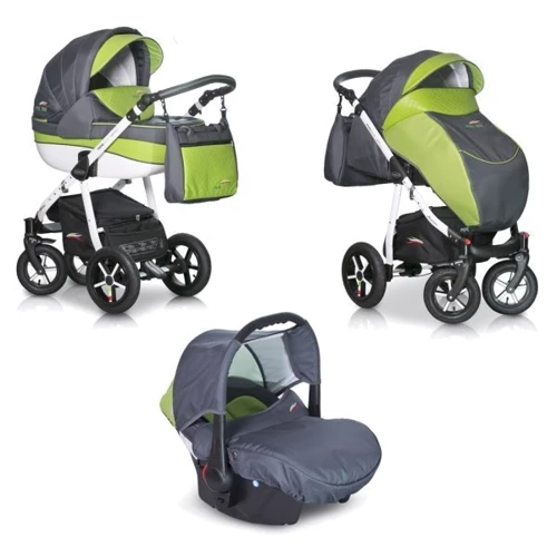 Универсальная коляска 3в1 Verdi Pepe Eco 04 (Avocado): Тип коляски универсальная коляска (3-в-1)