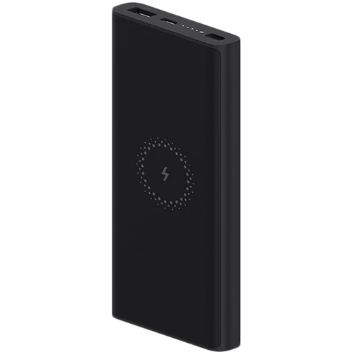 Зовнішній акумулятор Xiaomi Power Bank Youth Edition 10000mAh Wireless Charger 10W Black WPB15ZM (BHR5460GL)
