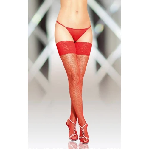 Чулки SoftLine - Stockings 5537 (3, red)