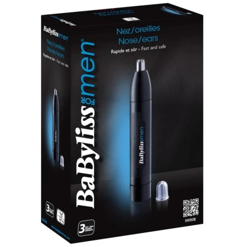 Машинка для стрижки (триммер) BaByliss E650E: Зона применения Для носа