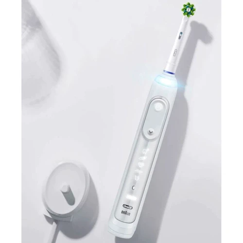 Зубная щетка Braun Oral-B Genius X/D706.513.6X White: Технология чистки возвратно-вращательная