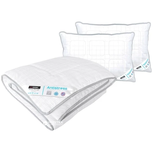 Одеяло Sonex Antistress Карбон 200х220 см+ подушка 50х70 см (2 шт.) (SO102195)
