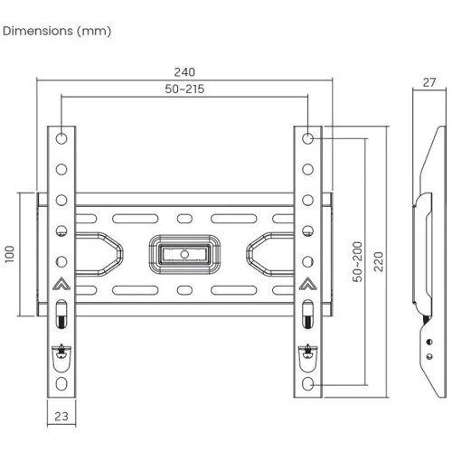 Кронштейн для ТБ iTech PK2F