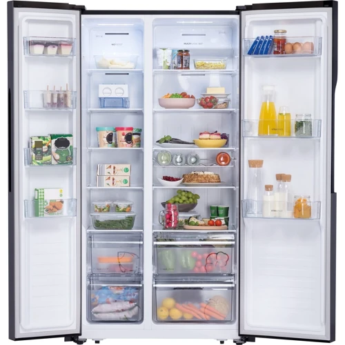 Холодильник Side-by-Side Gorenje NRS9182MB: Об'єм холодильної камери, л 339