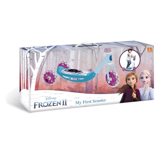 Самокат триколісний дитячий Mondo Frozen (28222): Кількість коліс 3