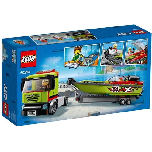 Конструктор LEGO City Транспортировщик швидкісних катерів (60254): Кількість деталей, шт. 238