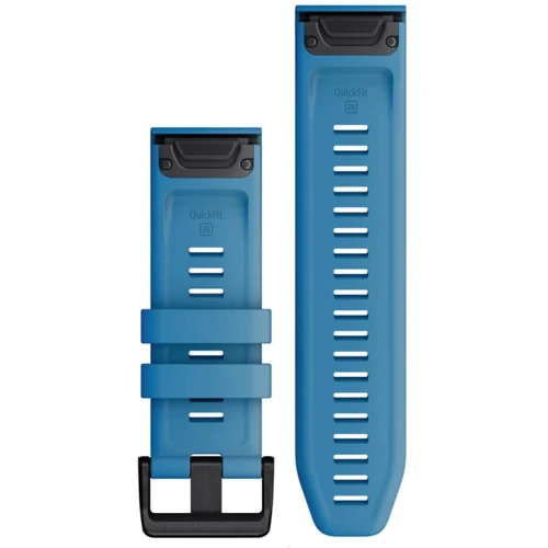 Ремешок Garmin QuickFit 26 Watch Bands Cirrus Blue Silicone ( 010-13117-30): Цвет синий