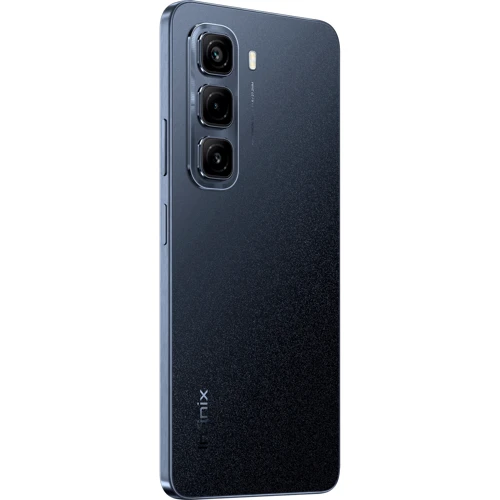 Смартфон Infinix Hot 50 8/256Gb NFC Sleek Black (UA UCRF): Камера Тройная 48 МП + 2 МП (f/2.4) + 2 МП / Dual-LED вспышка / HDR / Фронтальная 8 МП + Фронтальная вспышка