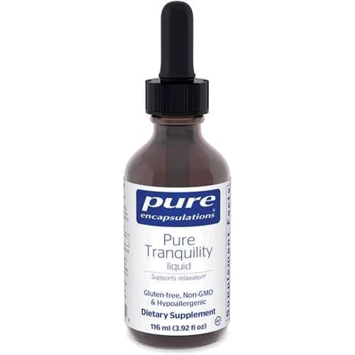 Pure Encapsulations Pure Tranquility liquid Глицин ГАМК Теанин от стресса 116 мл