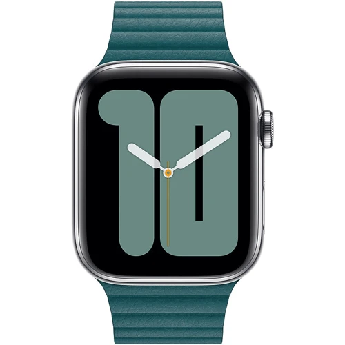 Аксесуар для Watch Apple Leather Loop Band Peacock Large (MXPN2) for Apple Watch 42/44mm: Сумісність Apple Watch 44mm, Apple Watch 42mm