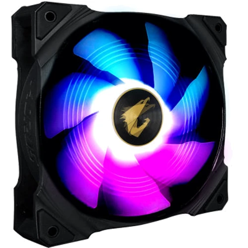 Кулер GIGABYTE AORUS 140 ARGB FAN (GP-AR140RFAN): Уровень шума, dB 35.8