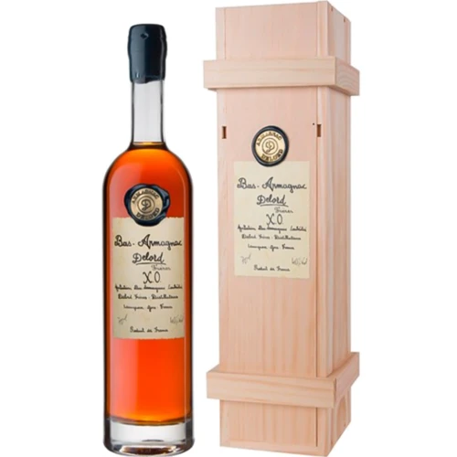 Арманьяк Delord Bas-Armagnac XO wooden box 40 % 0.7 л (WHS3324110001212)
