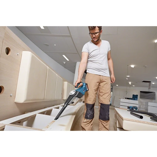 Пылесос Bosch GAS 18V-1 Professional з АКБ та ЗУ (0.615.990.M3K) фото 7