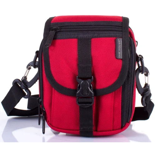 Мужская сумка через плечо Onepolar красная (W3120-red)