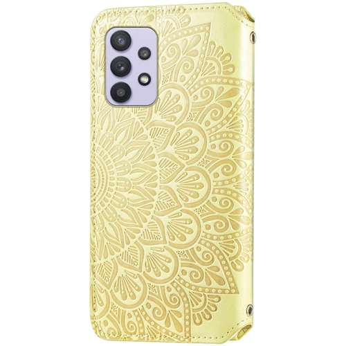 Аксессуар для смартфона Mobile Case Getman Mandala PU Yellow for Samsung A725 Galaxy A72 / A726 Galaxy A72 5G: Пленка в комплекте нет