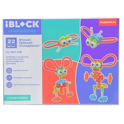 Конструктор Iblock 22 детали (PL-921-318)