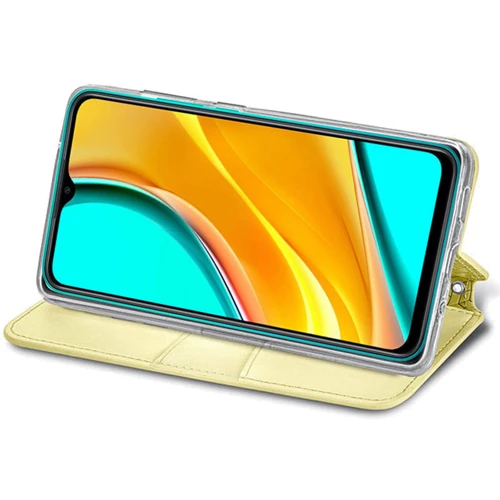 Чехол для телефонов Mobile Case Getman Mandala PU Yellow for Xiaomi Redmi Note 10 / Note 10s: Материал искусcтвенная кожа и термополиуретан