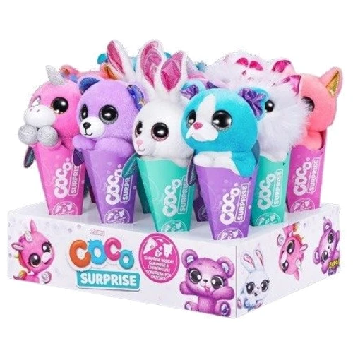 Мягкая игрушка Zuru Coco Cones с сюрпризом в ассортименте (9601SQ1): Тип дикие животные