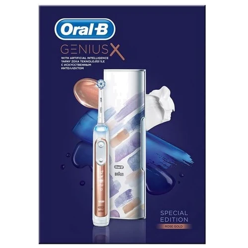 Зубная щетка Braun Oral-B Genius X/D706.513.6X type 3771 Rose gold: Назначение взрослая