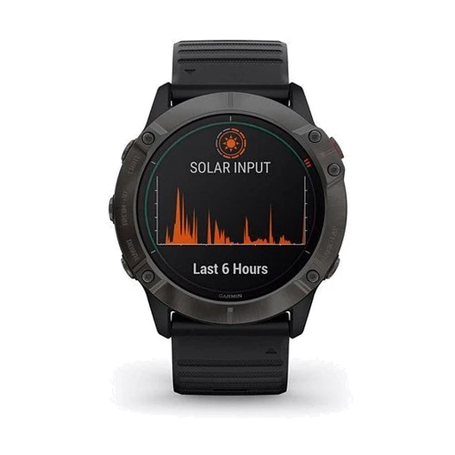 Смарт-часы Garmin Fenix 6X Pro Solar Titanium Carbon Grey DLC with Black Band (010-02157-21): Операционная система нет