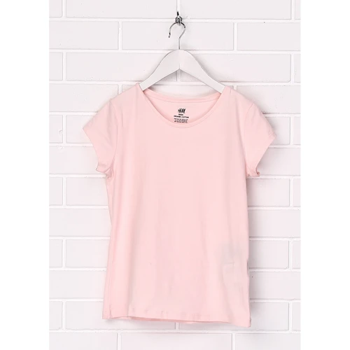 Футболка H&M 2257845 134-140 см розовая