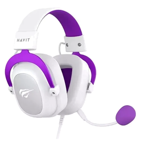 Наушники Havit HV-H2002d White/Purple: Тип крепления оголовные