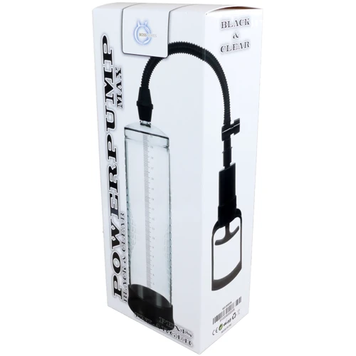 Вакуумная помпа BOSS Power Pump Black&Clear MAX Penis Enlarger