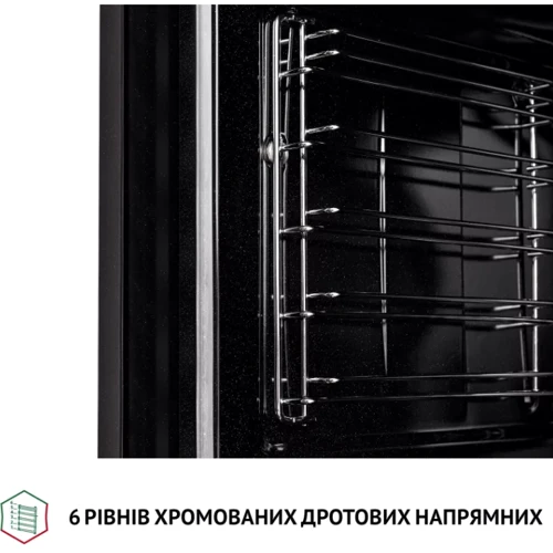 Духовой шкаф электрический Perfelli PERLA 6M6 NERO: Конвекция есть
