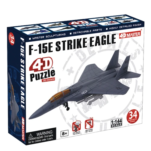 Об'ємний пазл 4D Master "Літак F-15E" (26230)