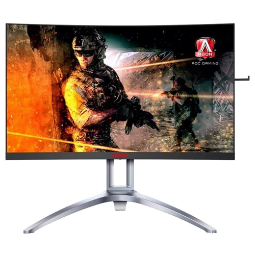 Монитор AOC AG273QCX Silver/Black