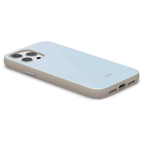 Чехол для iPhone Moshi iGlaze Slim Hardshell Case Adriatic Blue (99MO132523) for iPhone 13 Pro Max: Тип чехла накладка на заднюю часть