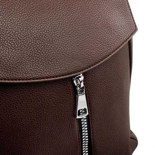 Женский рюкзак Valiria Fashion коричневый (DETAE8194-5-10): Фактура Зернистая, Матовая